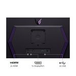 LG 27GS95QE-B pantalla para PC de 26.5 pulgadas, resolución 2560 x 1440 Pixeles, Quad HD, OLED, color negro. SKU: 27GS95QE-B.AEU