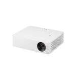 LG PF610P videoproyector de alcance estándar con 1000 lúmenes ANSI, resolución 1080p y capacidad 3D, en color blanco. SKU: PF610P