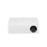 LG PF610P videoproyector de alcance estándar con 1000 lúmenes ANSI, resolución 1080p y capacidad 3D, en color blanco. SKU: PF610P