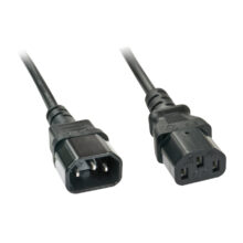 Lindy cable de transmisión negro de 3 metros con acopladores C13 y C14, SKU 30332