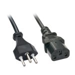 Lindy cable de transmisión negro, 3 metros, C13 acoplador, SKU 30418