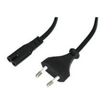 Cable de transmisión Lindy 3 metros color negro con conector CEE7/16 a C7, SKU: 30422