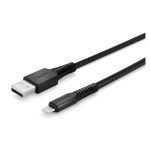 Imagen del Lindy cable conector Lightning de 0,5 metros en color negro, SKU 31290. Ideal para cargar y transferir datos.