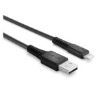 Imagen del Lindy cable conector Lightning de 0,5 metros en color negro, SKU 31290. Ideal para cargar y transferir datos.