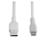 Lindy 31325 cable de conector Lightning blanco de 0,5 metros, ideal para dispositivos Apple