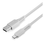 Imagen del Lindy 31326 cable de conector Lightning de 1 metro en color blanco ideal para dispositivos Apple