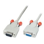 Imagen del cable de serie Lindy gris de 2 metros de alta calidad, SKU 31519