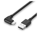 Cable USB 2.0 de 0,5 metros de Lindy, con conector USB A a USB C en color negro, SKU 32000