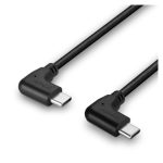 Lindy 32008 cable USB 2.0 de 0,5 metros con conector USB C en color negro