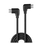 Lindy 32009 cable USB 2.0 de 1 metro, con conector USB C, color negro