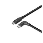 Lindy cable USB 3.2 Gen 2 (3.1 Gen 2) de 0,5 metros, conector USB C, color negro, SKU 32017