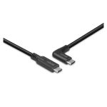 Lindy cable USB 3.2 Gen 2 (3.1 Gen 2) de 0,5 metros, conector USB C, color negro, SKU 32017