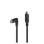 Cable Lindy 32018 USB 3.2 Gen 2 de 1 metro de longitud, con conector USB C en color negro.