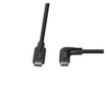 Imagen del cable Lindy modelo 32019. Cable USB 3.2 Gen 2, 1,5 metros de longitud, color negro, con conector USB C. SKU: 32019