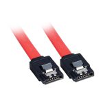 Cable SATA de 0,2 metros rojo marca Lindy SKU 33449