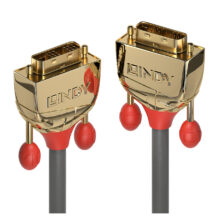 Cable DVI de 20 metros Lindy con conectores DVI-D chapados en oro, SKU 36217
