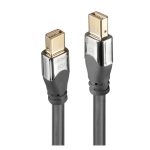Cable DisplayPort de 2 metros de Lindy con conector Mini DisplayPort en color gris, SKU 36307