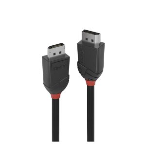 Lindy 36493 cable DisplayPort 3 metros negro, conexión de alta velocidad