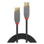 Lindy cable USB modelo 36760 de 0.5 metros con USB 3.2 Gen 1 y USB A en color negro
