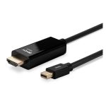 Adaptador de cable de vídeo 1 metro HDMI tipo A a Mini DisplayPort en color negro, SKU 36926