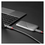 Cable USB USB4 Gen 3x2 de Lindy con una longitud de 0,8 metros y color negro, SKU 36947