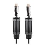 Cable HDMI Lindy de 10 metros, color negro, con conector HDMI tipo A estándar. SKU: 38527