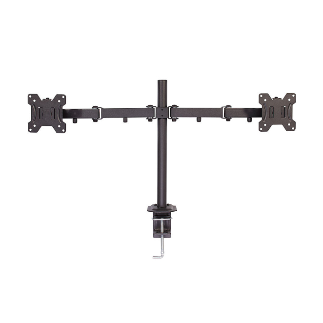 Lindy 40658 soporte para monitor 71,1 cm (28″) Escritorio Negro 2 Soporte para monitor Lindy 40658 con ángulo de rotación de 360 grados