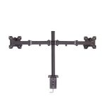 Lindy soporte para monitor de escritorio negro de 28 pulgadas, modelo 40658, ideal para organizar y elevar tu monitor.