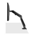 Soporte para monitor de escritorio Lindy de 27 pulgadas, color negro, SKU 40707.
