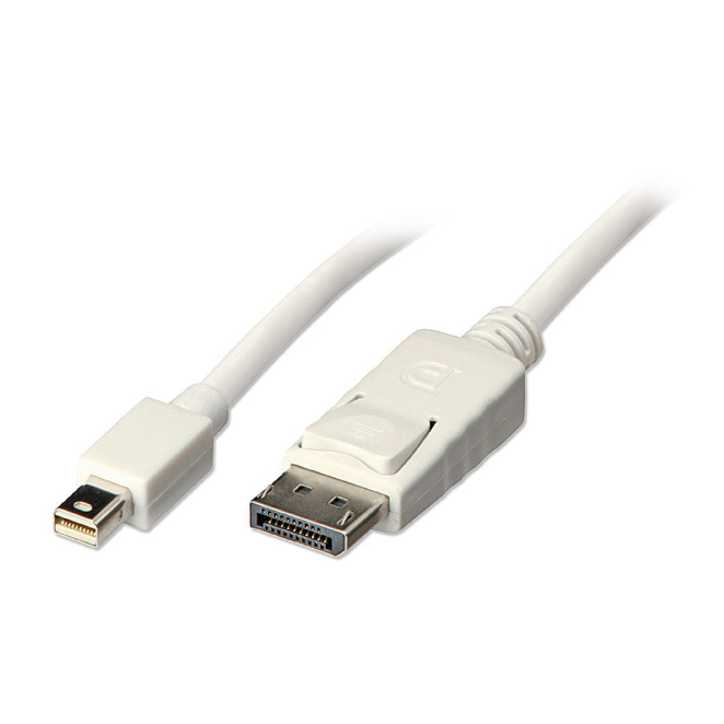 Lindy Cable DisplayPort Blanco de 5 metros - Alta Velocidad Cable DisplayPort Lindy en color blanco con longitud de 5 metros y alta velocidad, SKU 41059