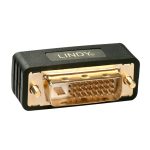 Cambiador de género Lindy para cable DVI-I a DVI-D en su color negro, modelo número 41098