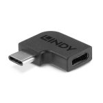 Lindy 41894 cambiador de género para cable USB 3.2 Type C en color negro, SKU 41894