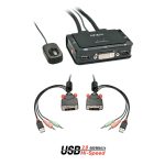 Lindy 42341 interruptor KVM en color negro con alta compatibilidad y facilidad de uso. SKU 42341