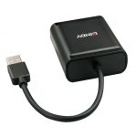 Lindy 42679 hub de interfaz USB 2.0 negro con varias entradas para conectividad sencilla