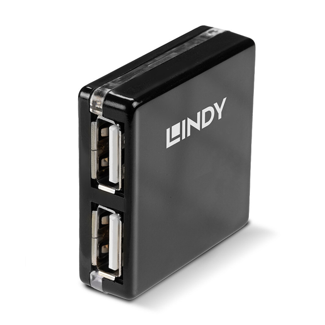 Lindy 42742 hub de interfaz 480 Mbit/s Negro 4 Uso del Lindy 42742 HUB