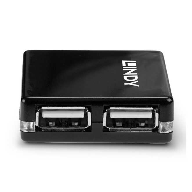 Lindy 42742 hub de interfaz 480 Mbit/s Negro 1 Lindy 42742 hub de interfaz 480 Mbit/s Negro