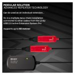 Hub de interfaz USB Lindy 480 Mbit/s, SKU 42781, para alta velocidad de transferencia