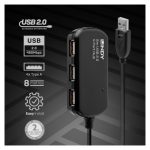 Hub de interfaz USB Lindy 480 Mbit/s, SKU 42781, para alta velocidad de transferencia