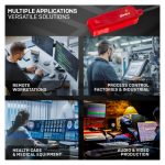 Imagen del cable USB marca Lindy de 30 metros, USB 2.0, tipo USB A, en colores negro y rojo, SKU 42923