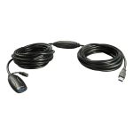 Lindy cable USB 3.2 Gen 1 de 15 metros en color negro, modelo 43099, para conexiones rápidas y eficientes