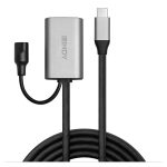 Lindy cable USB modelo 43271 de 5 metros, USB 3.2 Gen 1, conectores USB-C en color negro