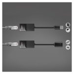 Lindy 43365 ampliador de red transmisor y receptor de red en color negro, adecuada para extender conexiones de alta velocidad. SKU: 43365