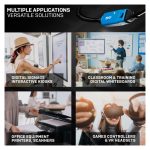 Lindy 43381 cable USB 3.2 Gen 1 de 8 metros con conectores USB C y USB A en colores negro y azul