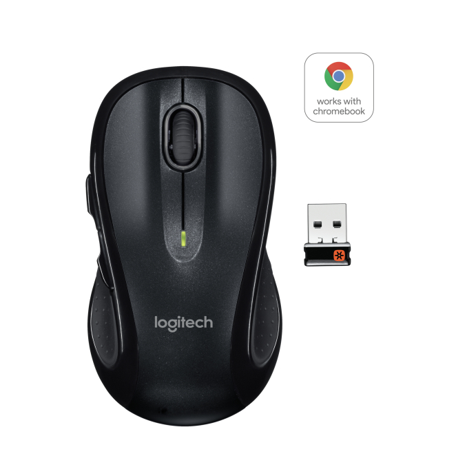 Logitech M510 Ratón Inalámbrico con Tecnología Laser Ratón inalámbrico Logitech M510 con tecnología laser, modelo 910-001826, ideal para uso ergonómico y precisión.