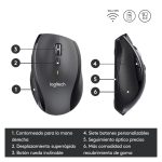 Ratón inalámbrico Logitech LGT-M705S con batería de larga duración, modelo 910-001949