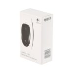 Logitech B100 ratón para oficina, diseño ambidextro, conexión USB tipo A, sensor óptico de 800 DPI, SKU 910-003357