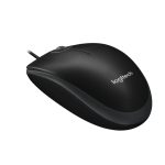 Logitech B100 ratón para oficina, diseño ambidextro, conexión USB tipo A, sensor óptico de 800 DPI, SKU 910-003357