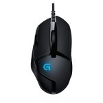 Logitech G 910-004068 ratón de juego para mano derecha con conexión USB tipo A y 4000 DPI de resolución
