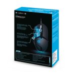 Logitech G 910-004068 ratón de juego para mano derecha con conexión USB tipo A y 4000 DPI de resolución