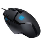 Logitech G 910-004068 ratón de juego para mano derecha con conexión USB tipo A y 4000 DPI de resolución